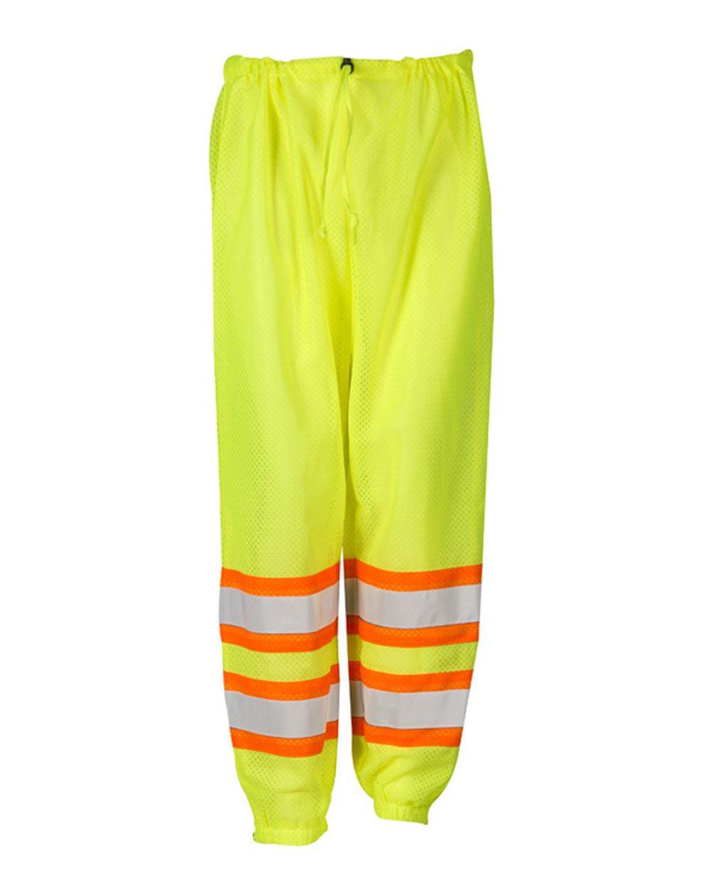 Front View of Lime Mesh Pants - 3116-3117