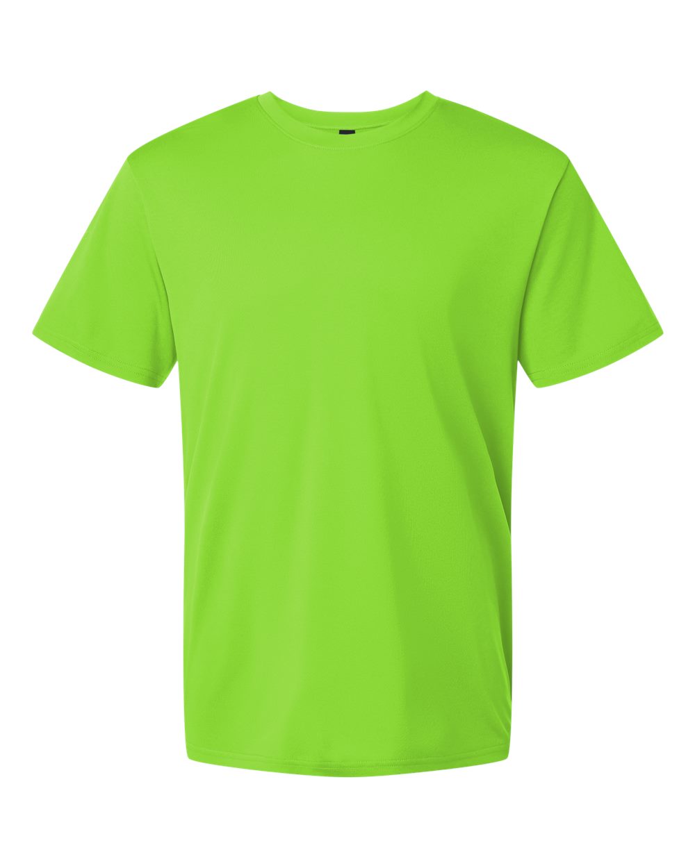 Front View of Lime Pro-Lock Performance T-Shirt - 48000