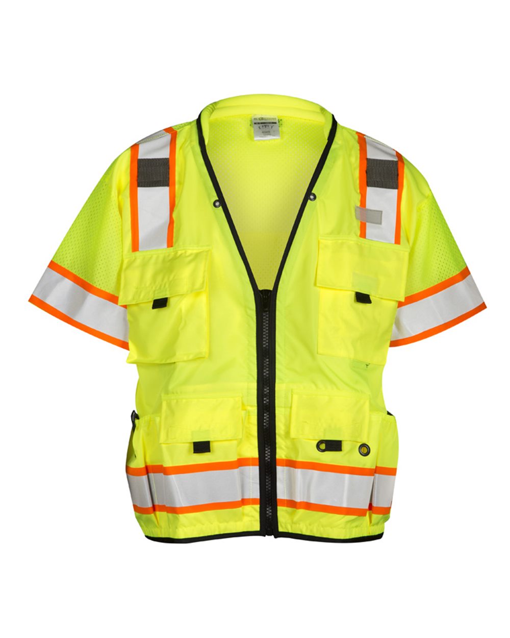 Front View of Lime Professional Surveyors Vest - S5010-5011
