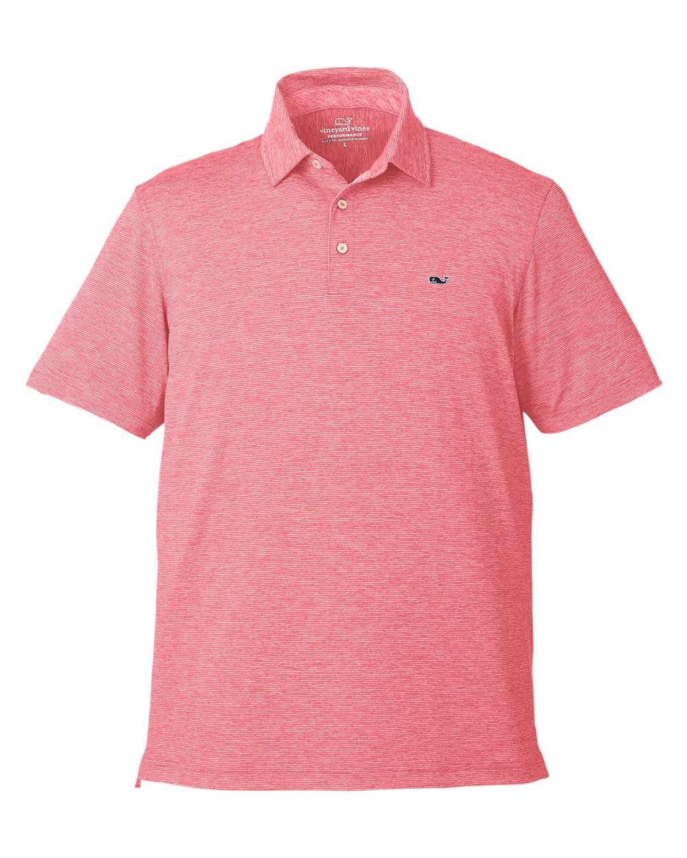 Front View of Lobster Reef Destin Stripe Sankaty Polo - G011146