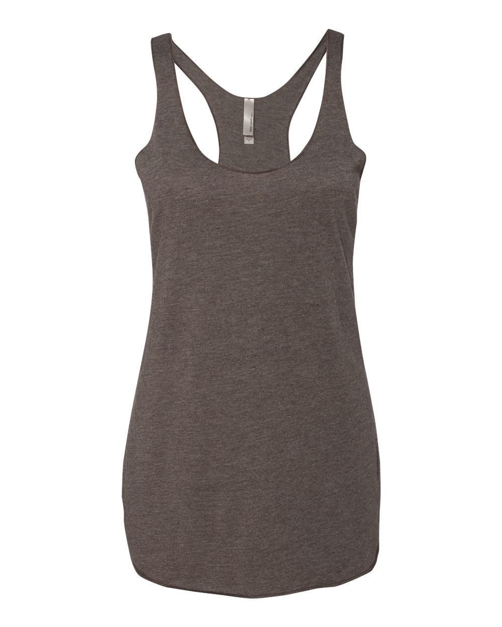Front View of Macchiato Women’s Triblend Racerback Tank - 6733