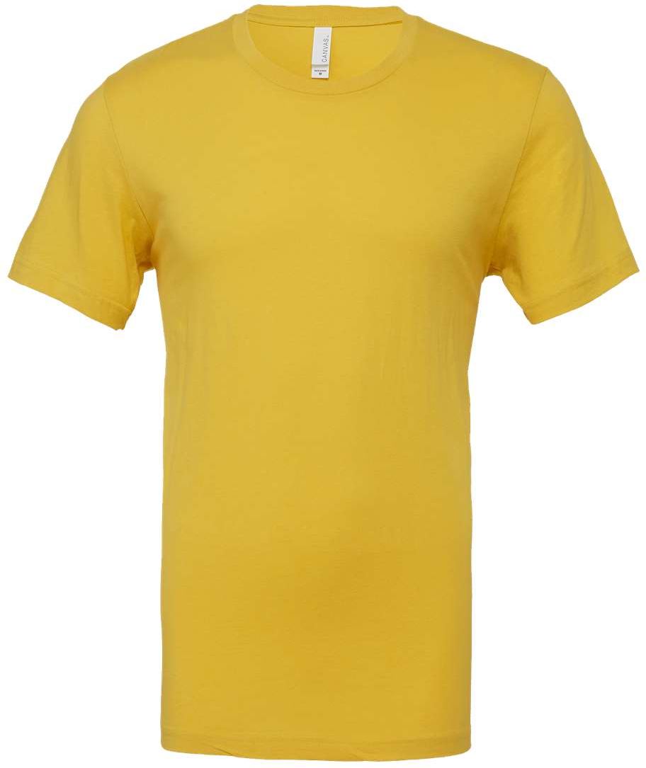 Front View of Maize Yellow Jersey Tee - 3001