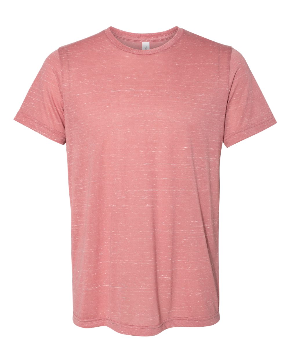 Front View of Mauve Marble Texture Tee - 3650