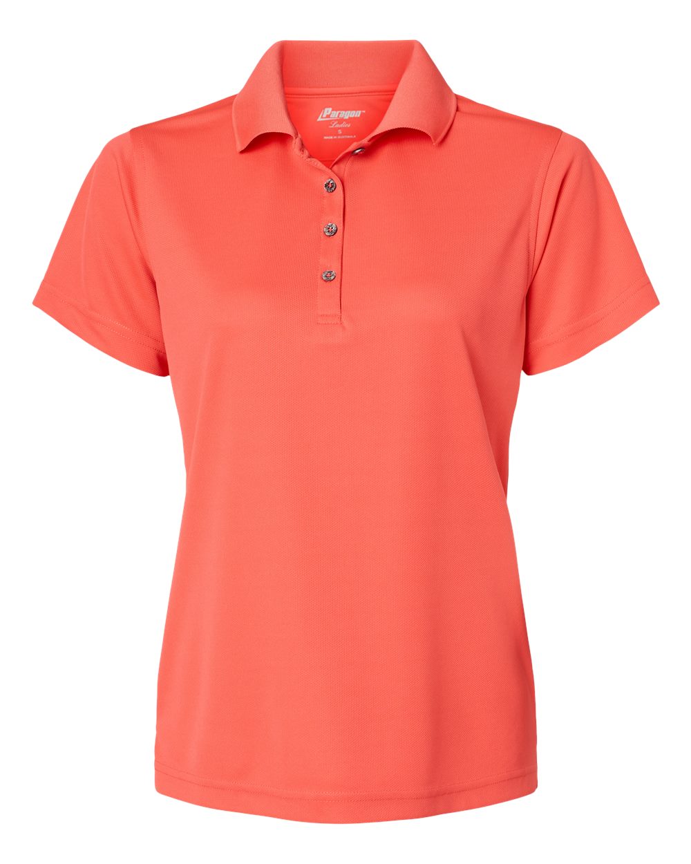 Front View of Melon Women's Saratoga Performance Mini Mesh Polo - 104