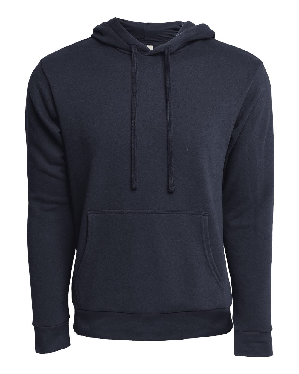 Front View of Midnight Navy Laguna Sueded Hoodie - 9304