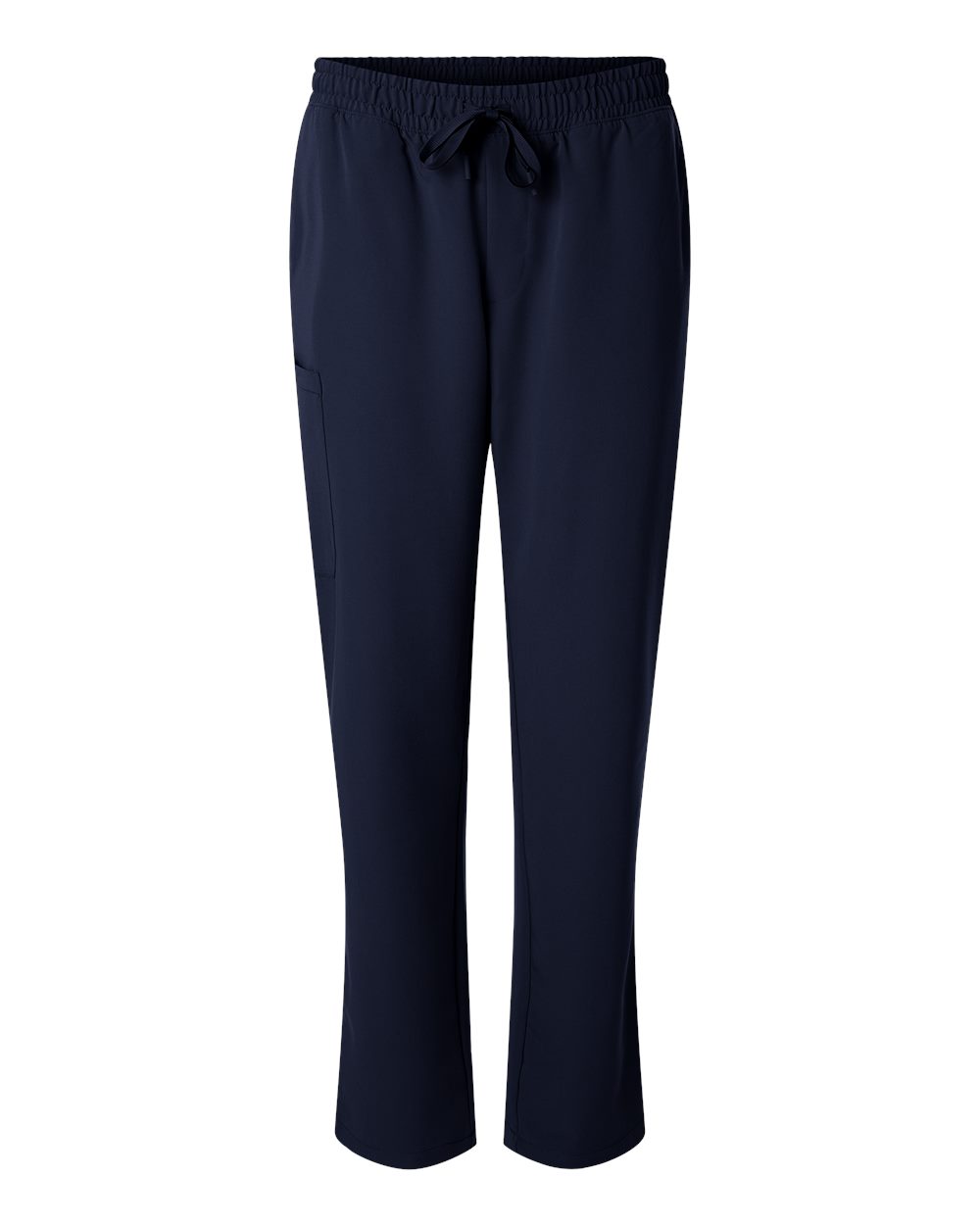 Front View of Midnight Navy Rhodes Everyday Straight-Leg Scrub Pants - M20001