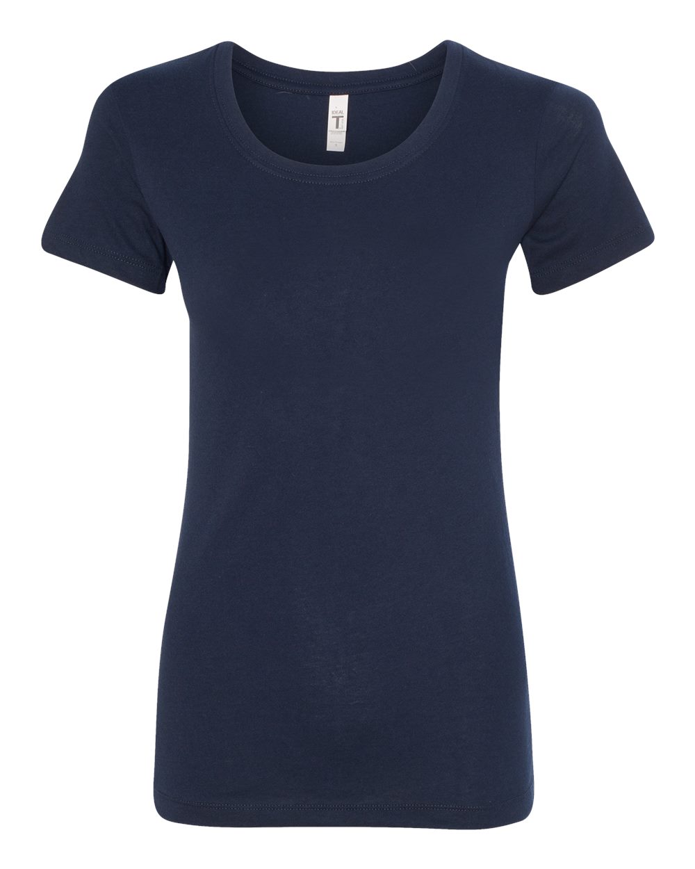 Front View of Midnight Navy Women's Ideal T-Shirt - 1510