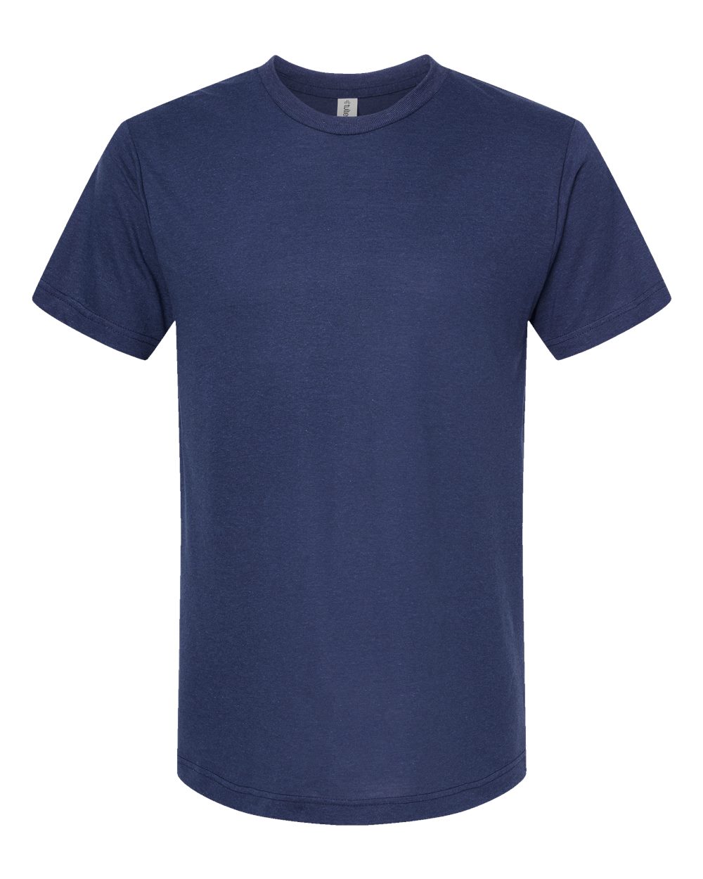 Front View of Midnight Tri Blend Tri-Blend T-Shirt - 254