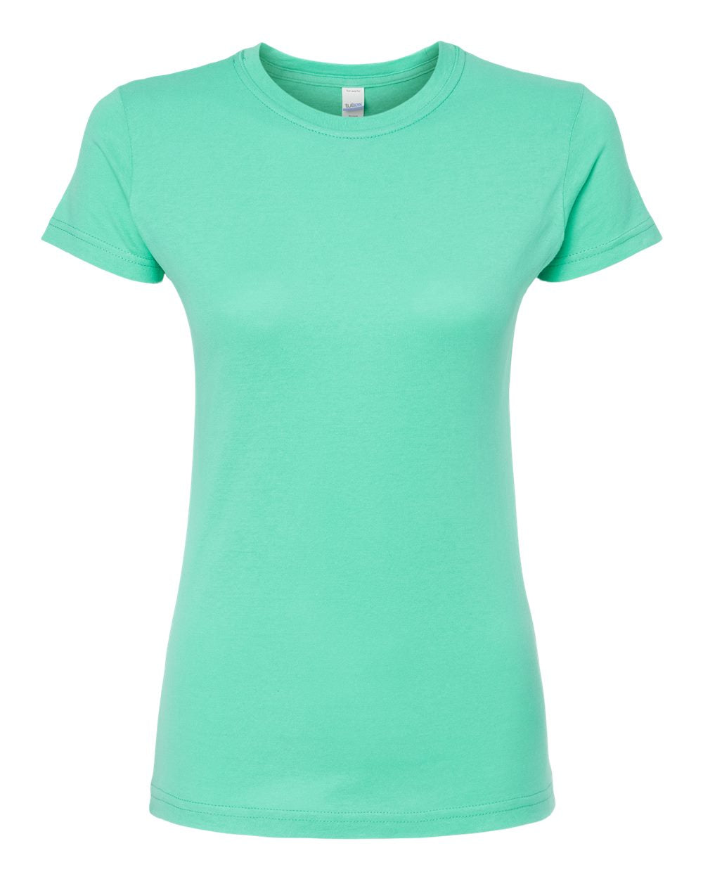 Front View of Mint Women's Fine Jersey Slim Fit T-Shirt - 213
