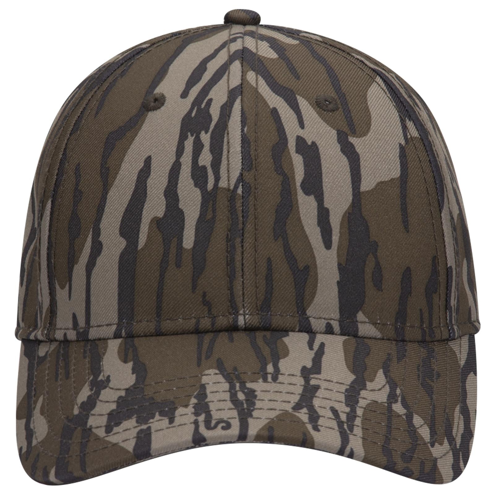 Right View of MO11 - Bottomland OTTO CAP Mossy Oak Camouflage 6 Panel Low Profile Baseball Cap