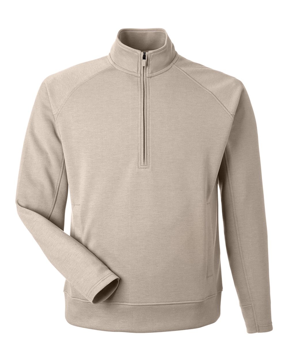 Front View of Mojave Apex Fleece Quarter-Zip Sweatshirt - 8751