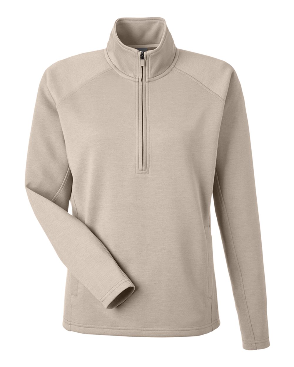 Front View of Mojave Women's Apex Fleece Quarter-Zip Pullover - 8754