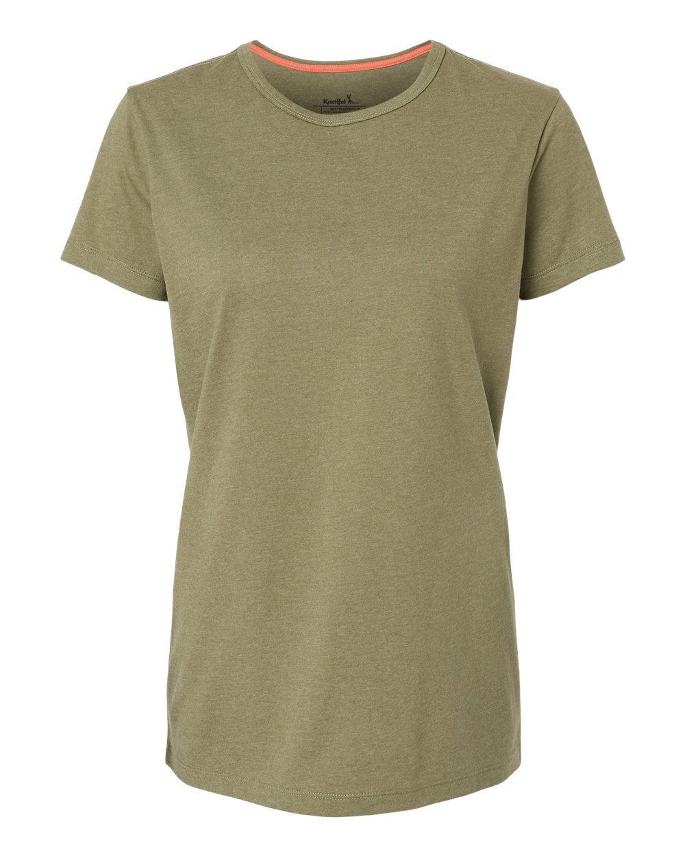 Front View of Moss Women's RecycledSoft™ T-Shirt - 2021