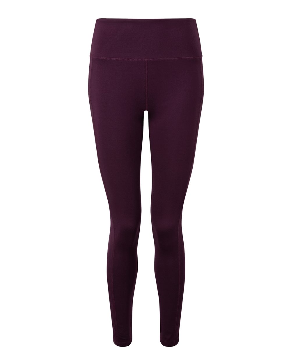 Front View of Mulberry Women's Mesh Pocket Danica Leggings - TD304