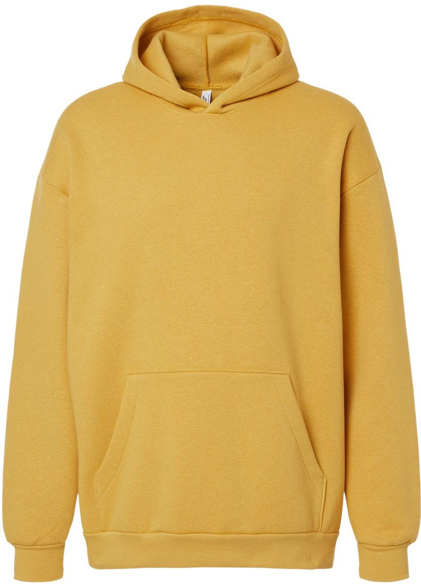 Front View of Mustard ReFlex Fleece Hoodie - RF498
