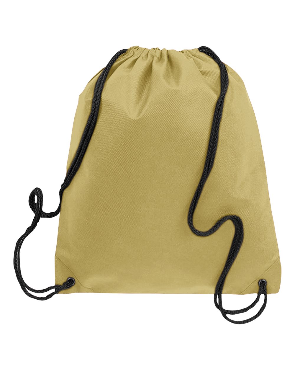 Front View of Natural Non-Woven Sportpack - Q1235