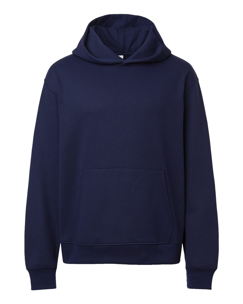 Front View of Navy 10 oz. Heavyweight Hoodie - 4719
