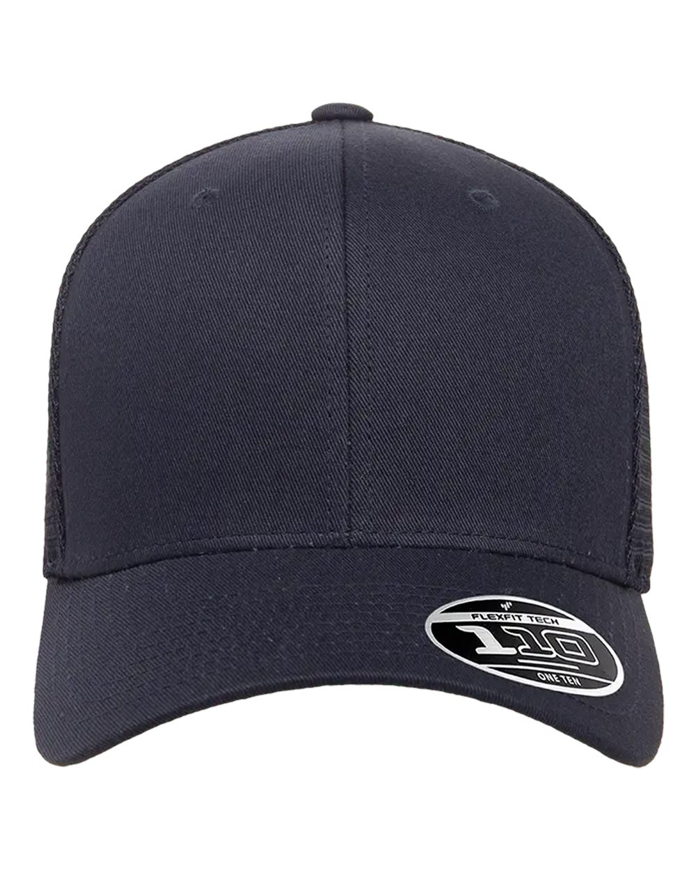 Front View of Navy 110® Mesh-Back Cap - 110M