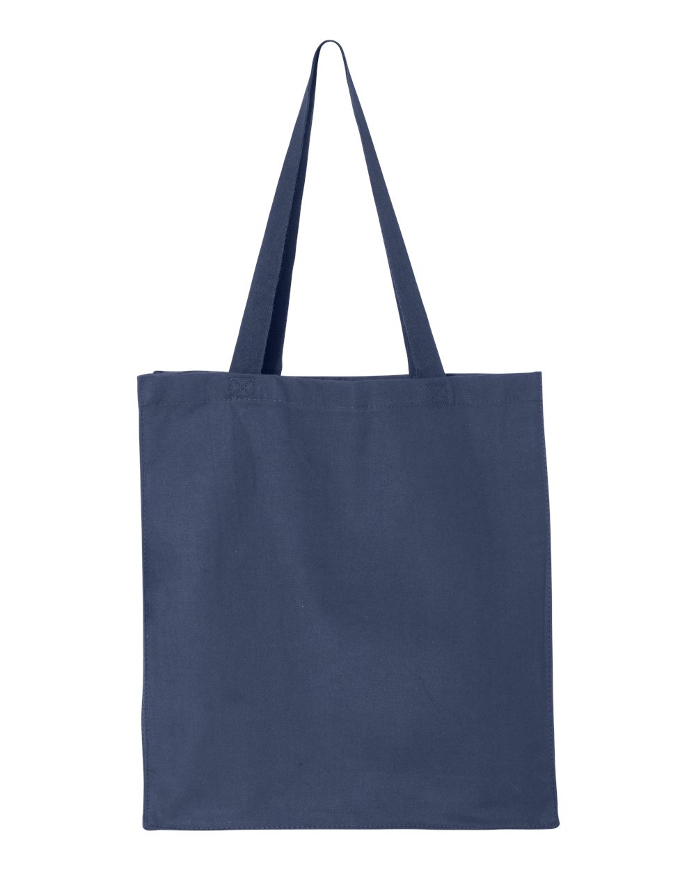Front View of Navy 14L Shopping Bag - Q125300