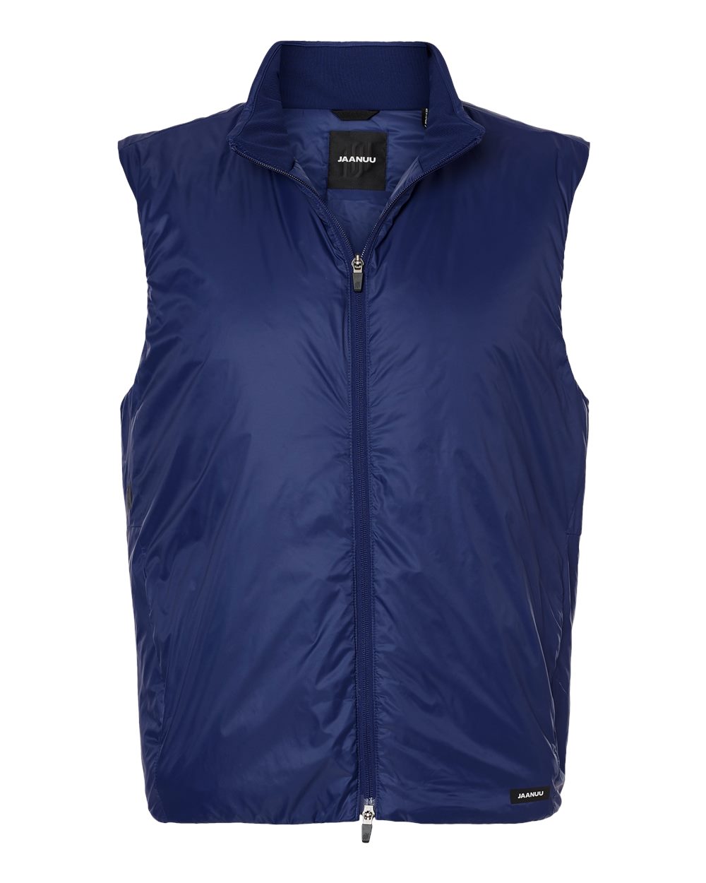 Front View of Navy Blue Phantom Insulated Vest - M60004
