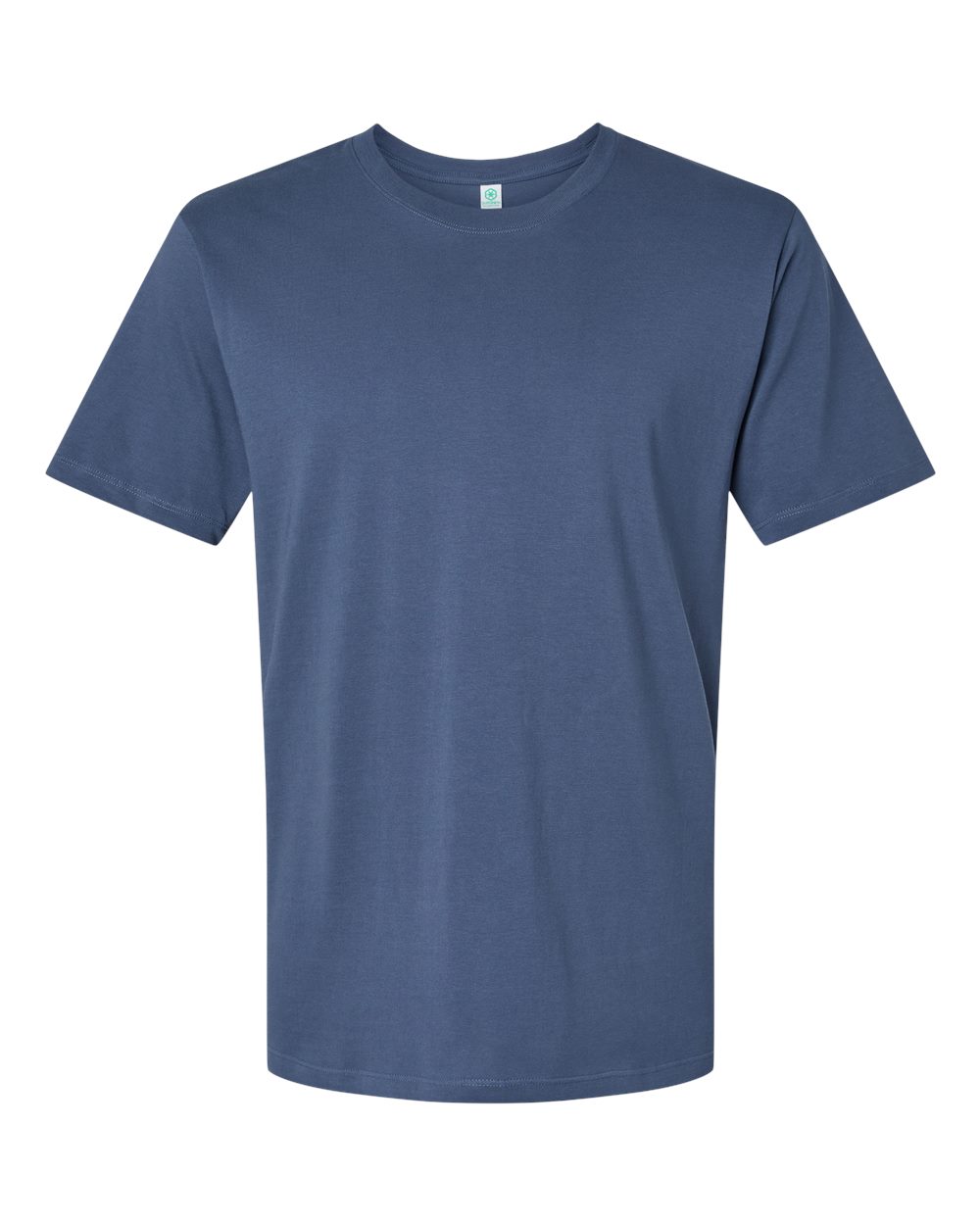 Front View of Navy Classic T-Shirt - 200