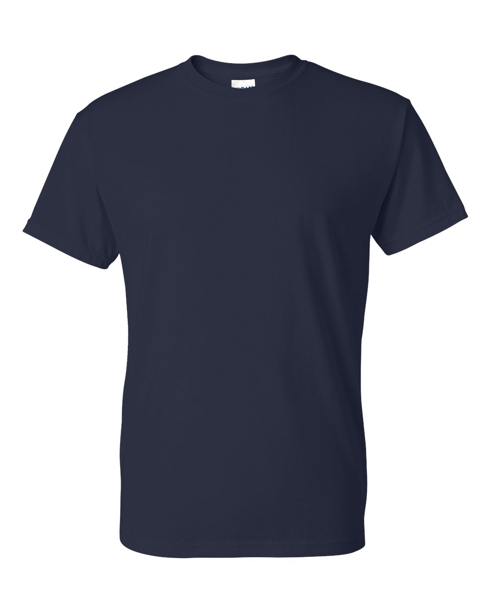 Front View of Navy DryBlend® T-Shirt - 8000