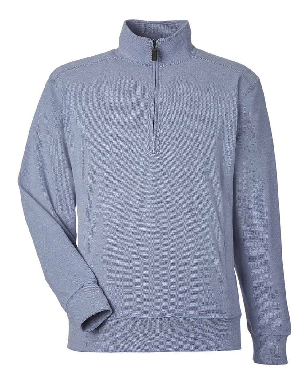 Front View of Navy Element Fleece Quarter-Zip Sweatshirt - 8760