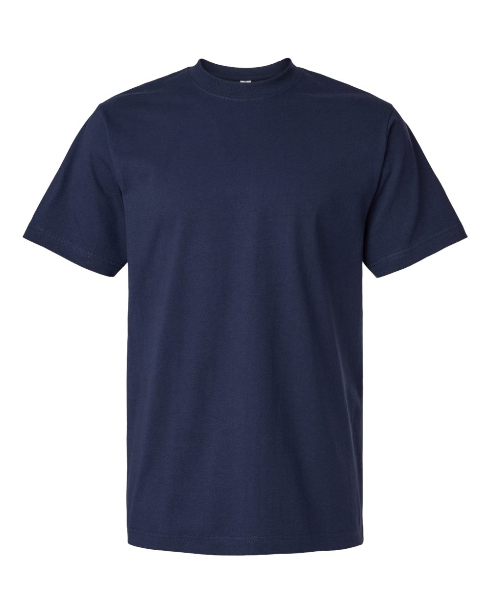 Front View of Navy Heavyweight Street T-Shirt - 299