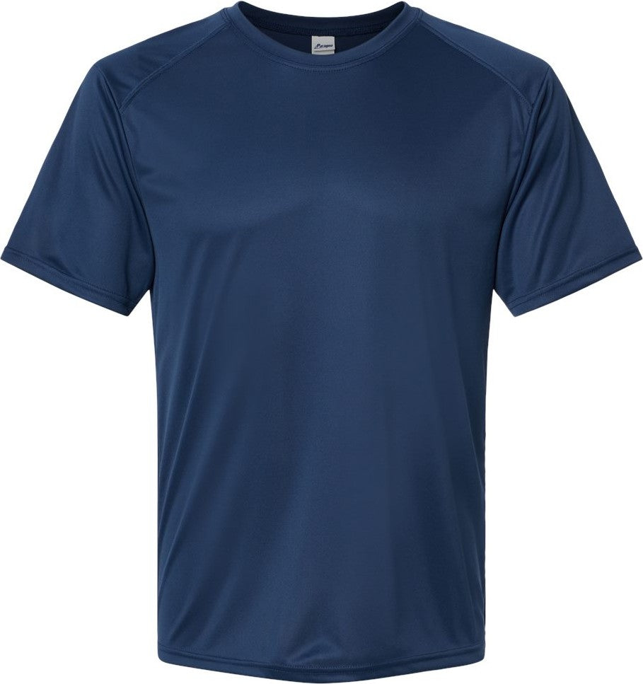 Front View of Navy Islander Performance T-Shirt - 200