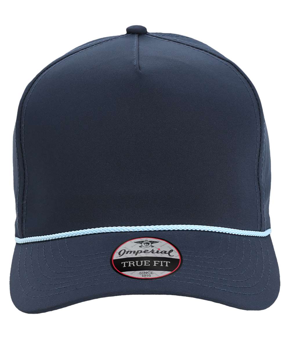Front View of Navy/ Light Blue The Wrightson Cap - 5054