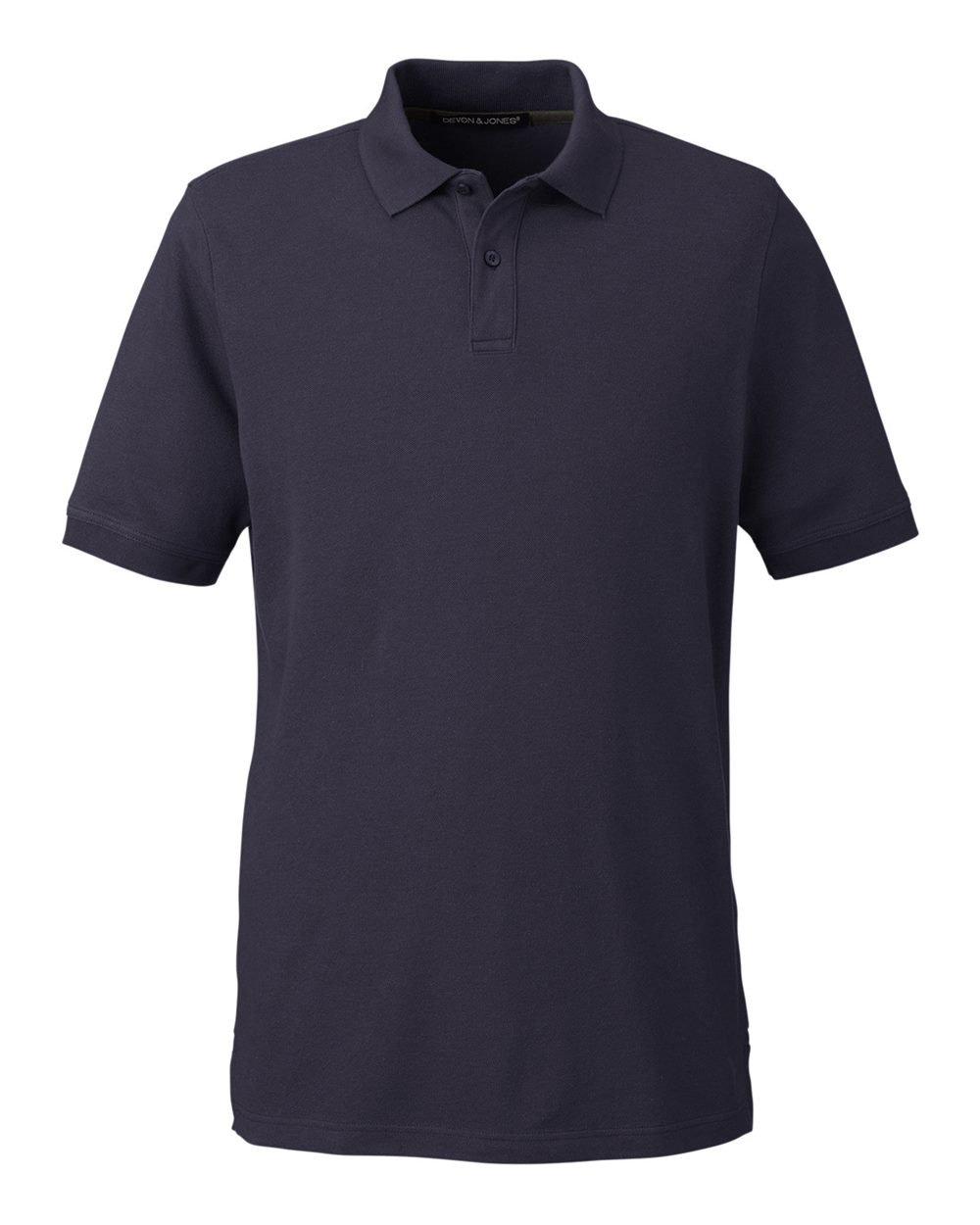 Front View of Navy Men's New Classics® Performance Polo - DG100