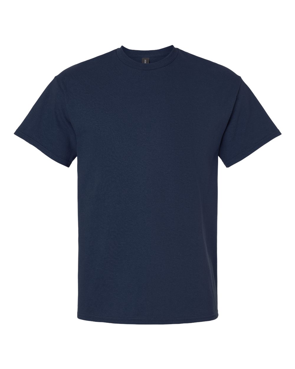 Front View of Navy Ultra Cotton® Tall T-Shirt - 2000T