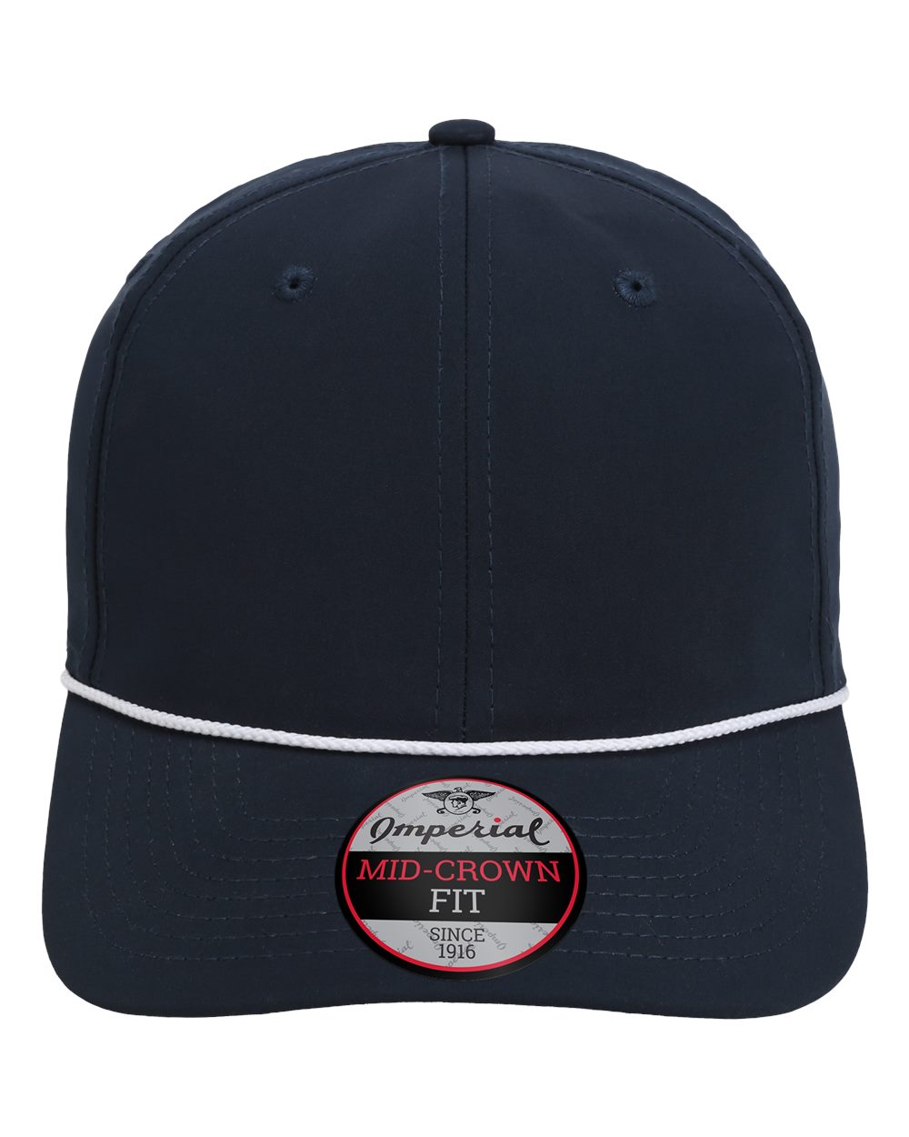 Front View of Navy/ White The Wingman Cap - 7054