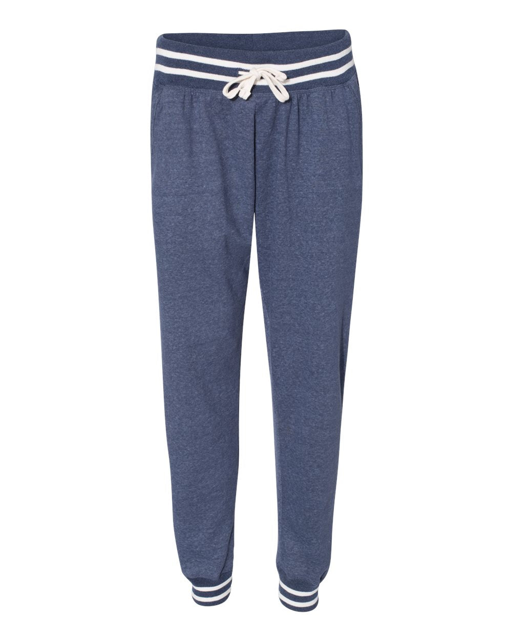 Front View of Navy Women’s Relay Joggers - 8654