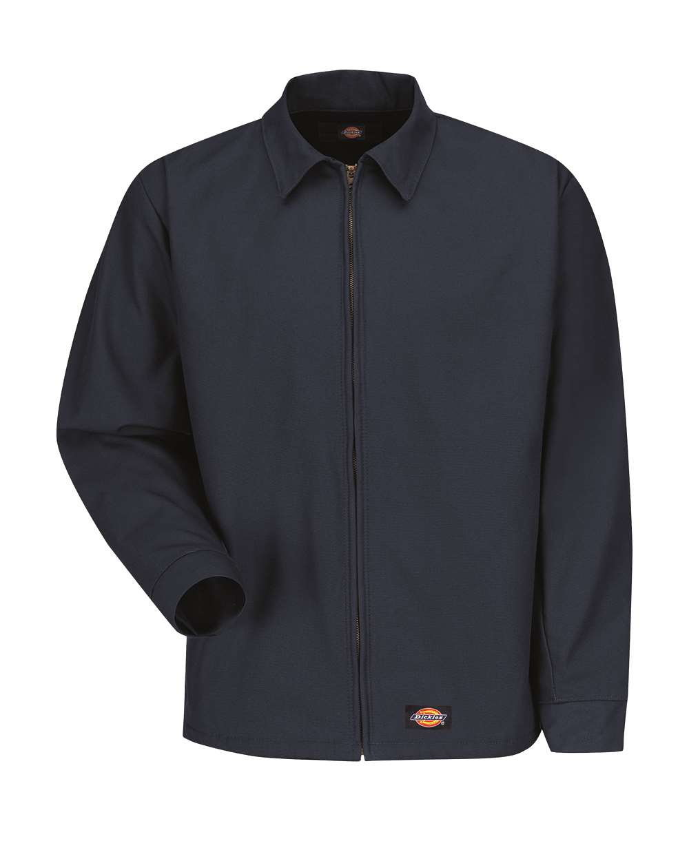 Front View of Navy Work Jacket - WJ40