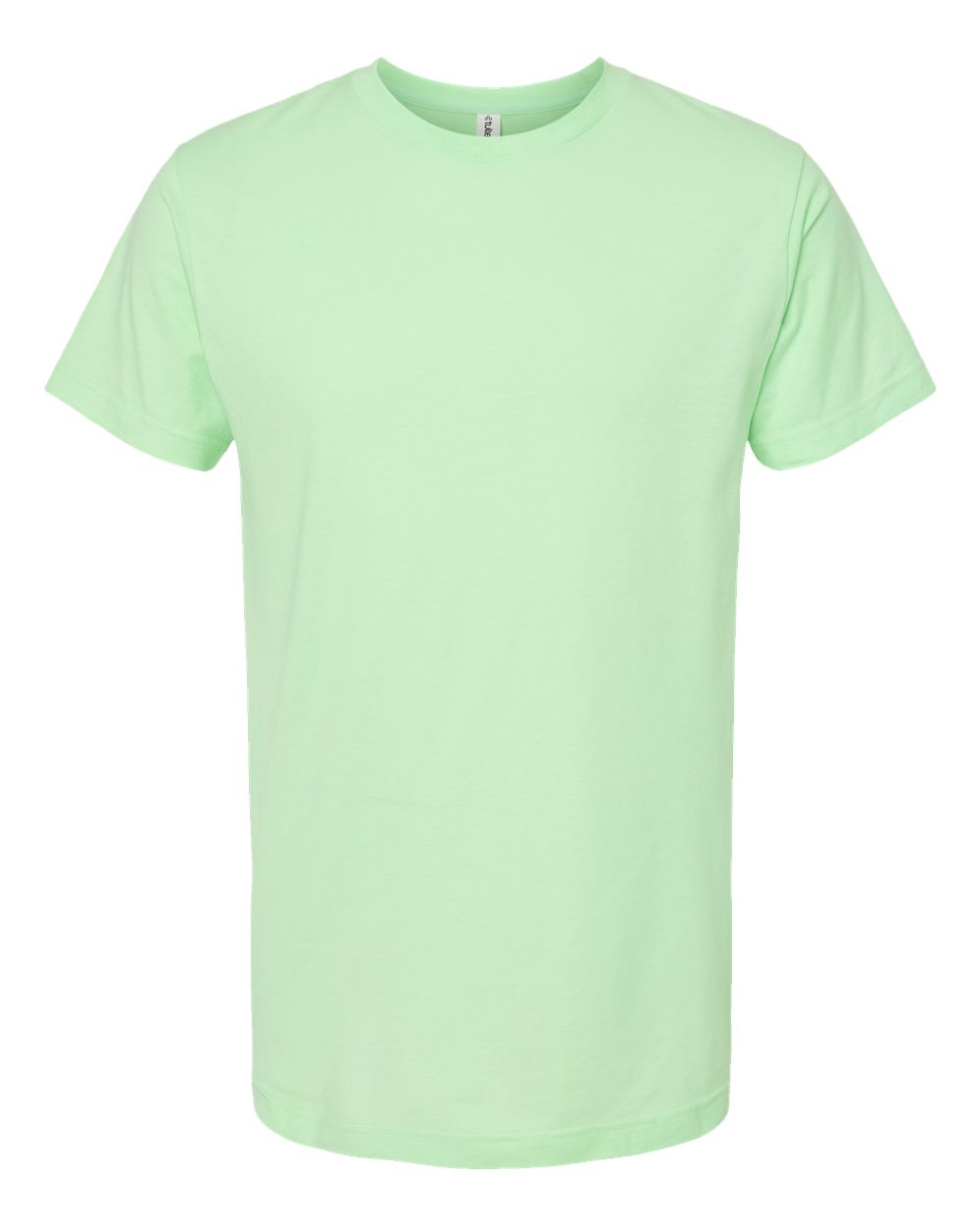 Front View of Neo Mint Fine Jersey T-Shirt - 202