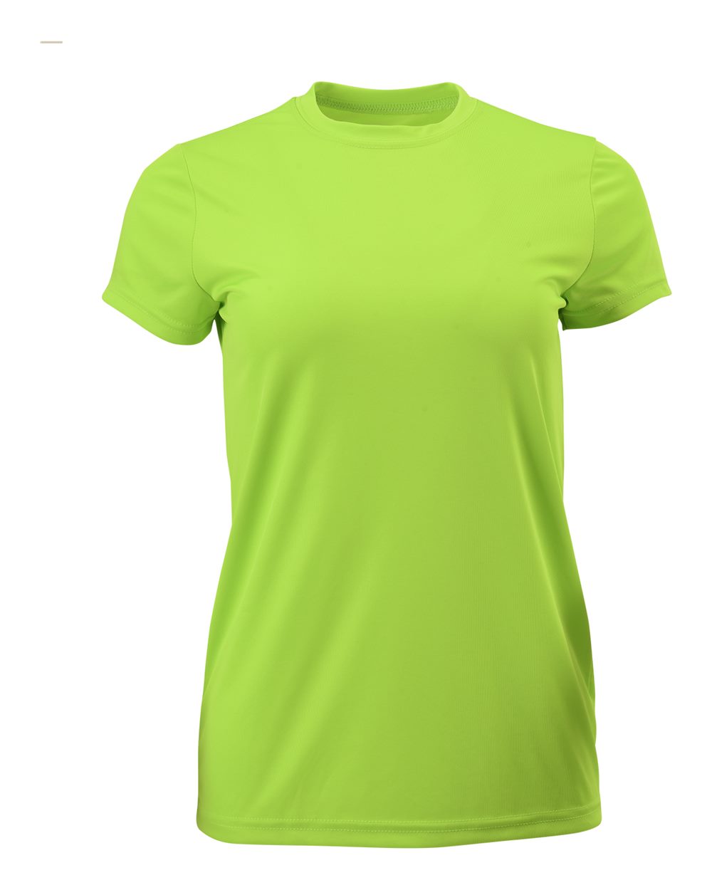 Neon Lime Women's Islander Performance T-Shirt - 204