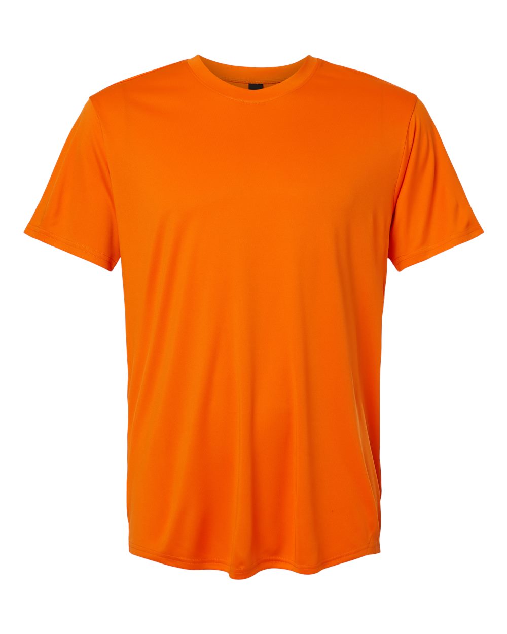 Front View of Neon Orange Pro-Lock Performance T-Shirt - 48000