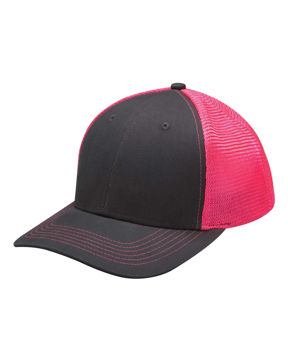 Front View of Neon Pink Prodigy Cap - PR102