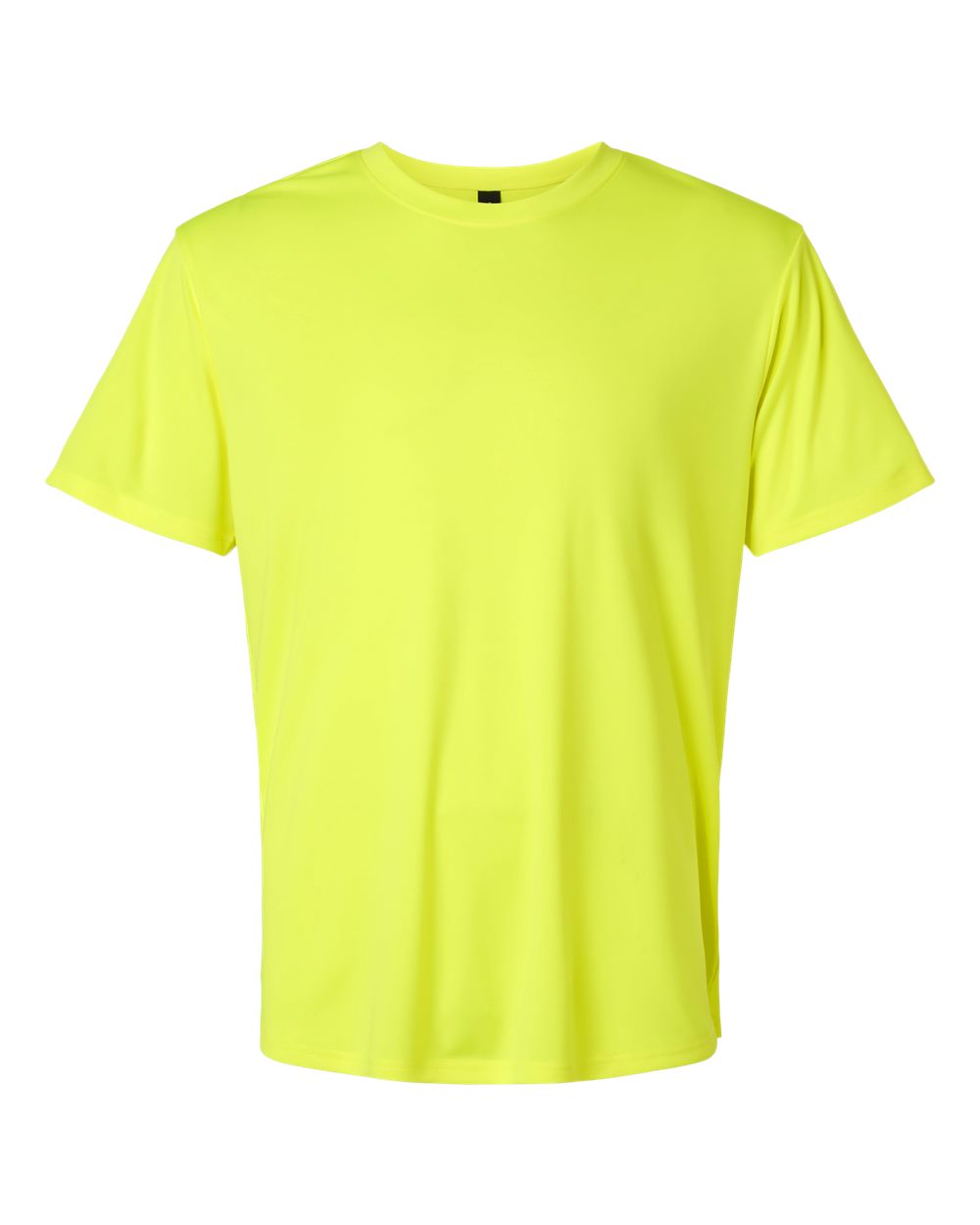 Front View of Neon Yellow Pro-Lock Performance T-Shirt - 48000