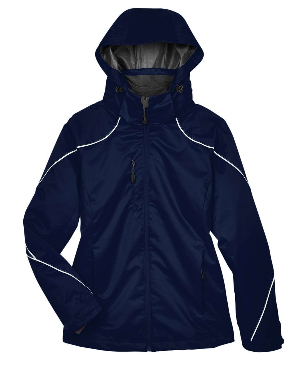 Front View of Night Women's Angle 3-in-1 Jacket with Bonded Fleece Liner - 78196