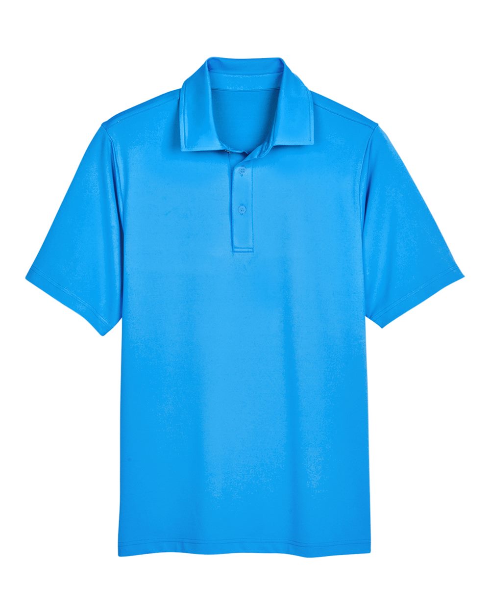 Front View of Ocean Blue Men's CrownLux Performance® Range Flex Polo - DG21