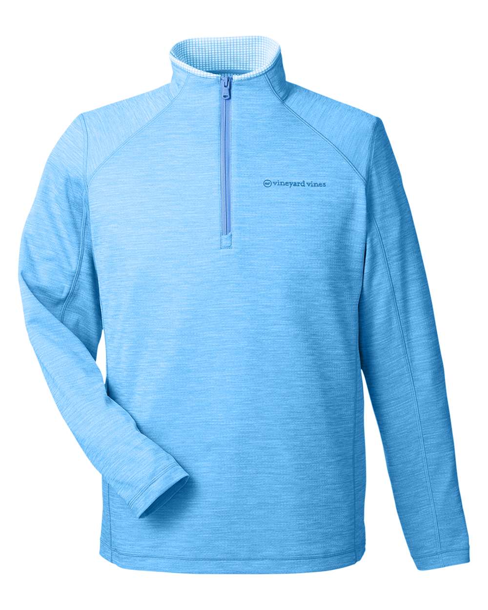Front View of Ocean Breeze Sankaty Quarter-Zip Pullover - K002709