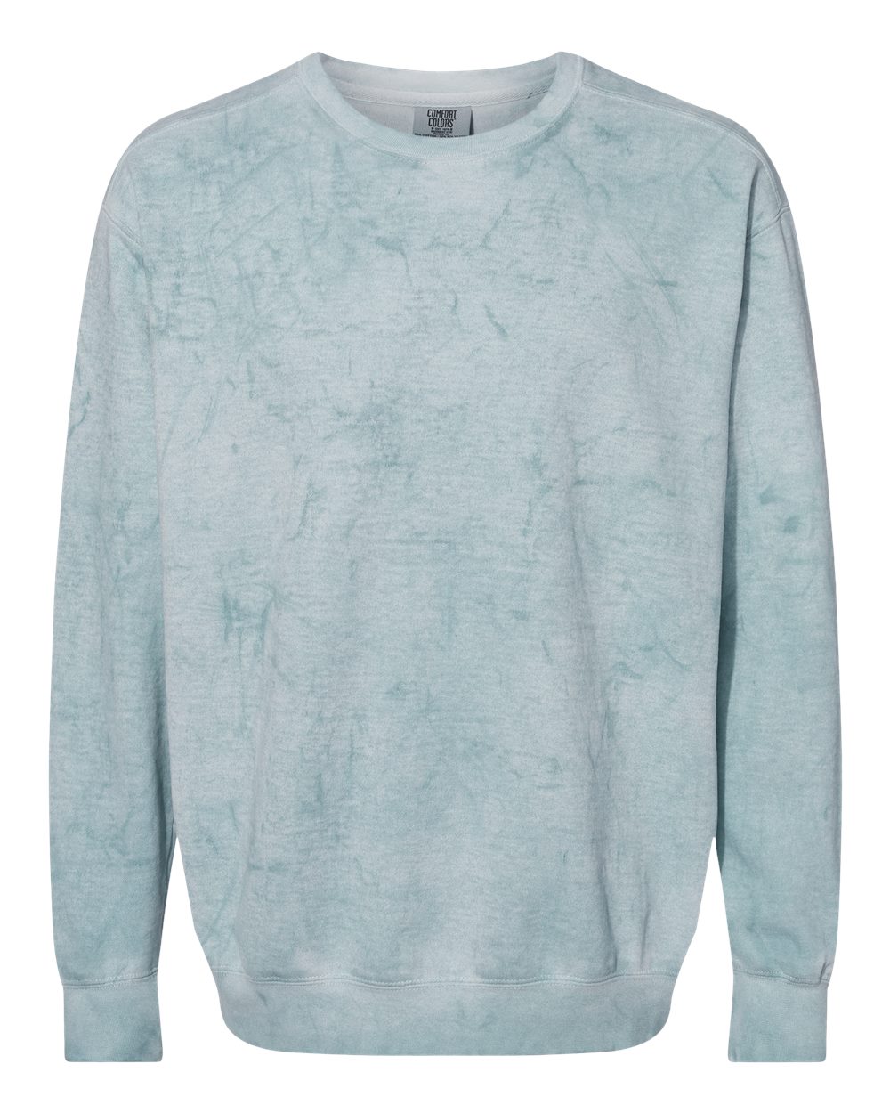 Front View of Ocean Colorblast™ Crewneck Sweatshirt - 1545