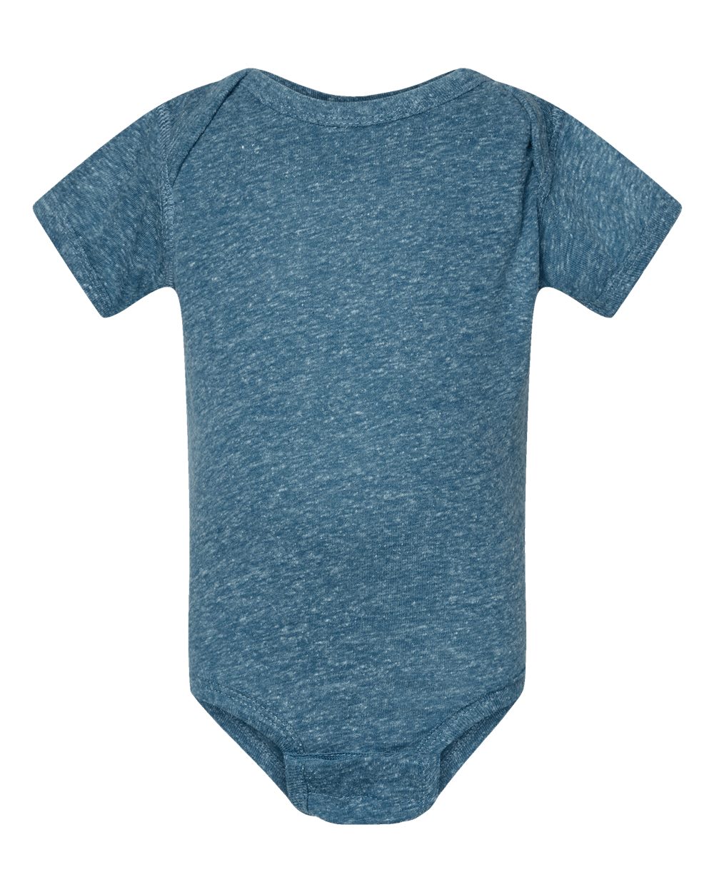 Front View of Oceanside Melange Infant Harborside Mélange Bodysuit - 4491