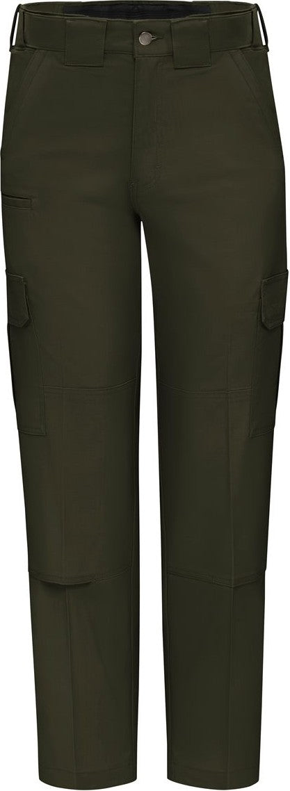 Front View of OD Green - 37 Unhemmed Tactical Pants - Extended Sizes - LP78EXT
