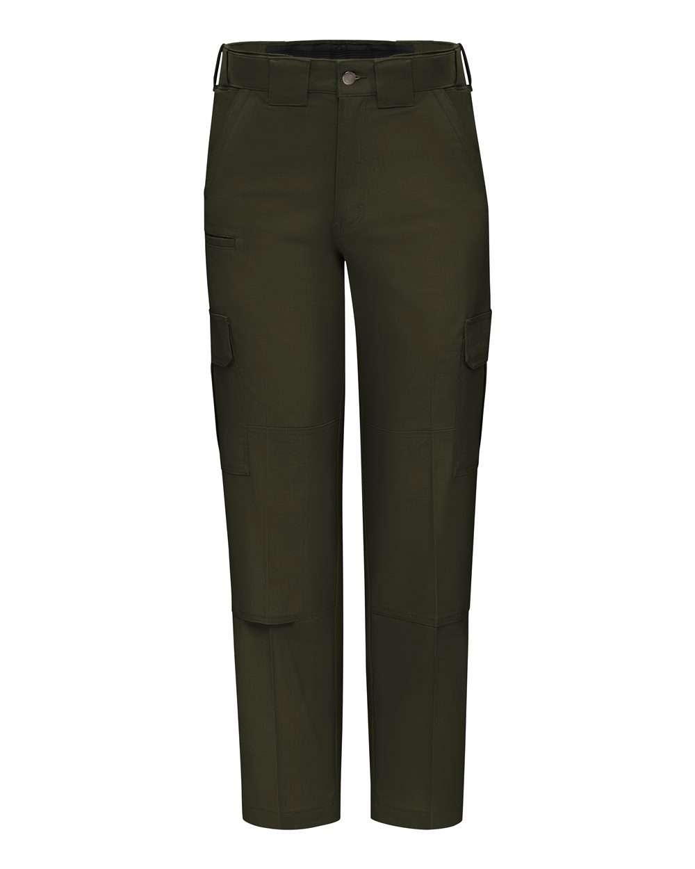 Front View of OD Green - 37 Unhemmed Tactical Pants - LP78