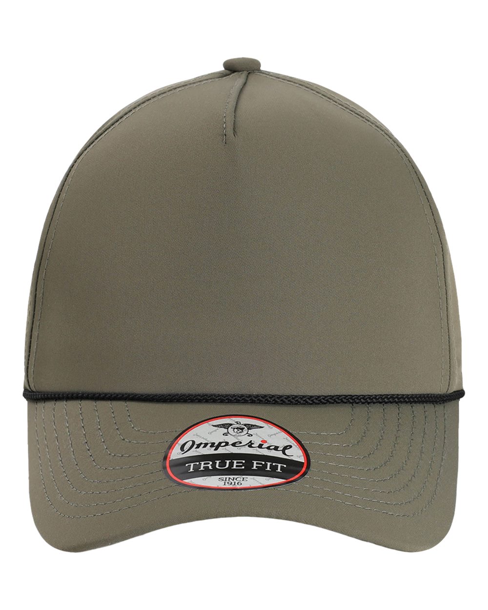 Front View of Olive Green/ Black The Wrightson Cap - 5054