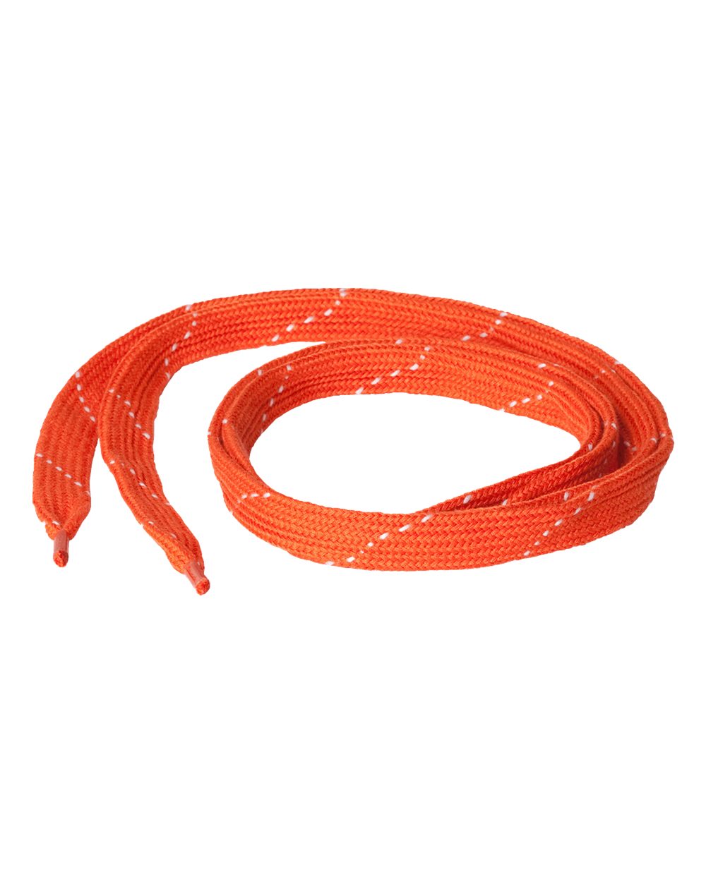 Front View of Orange Custom-Color Laces - 8831