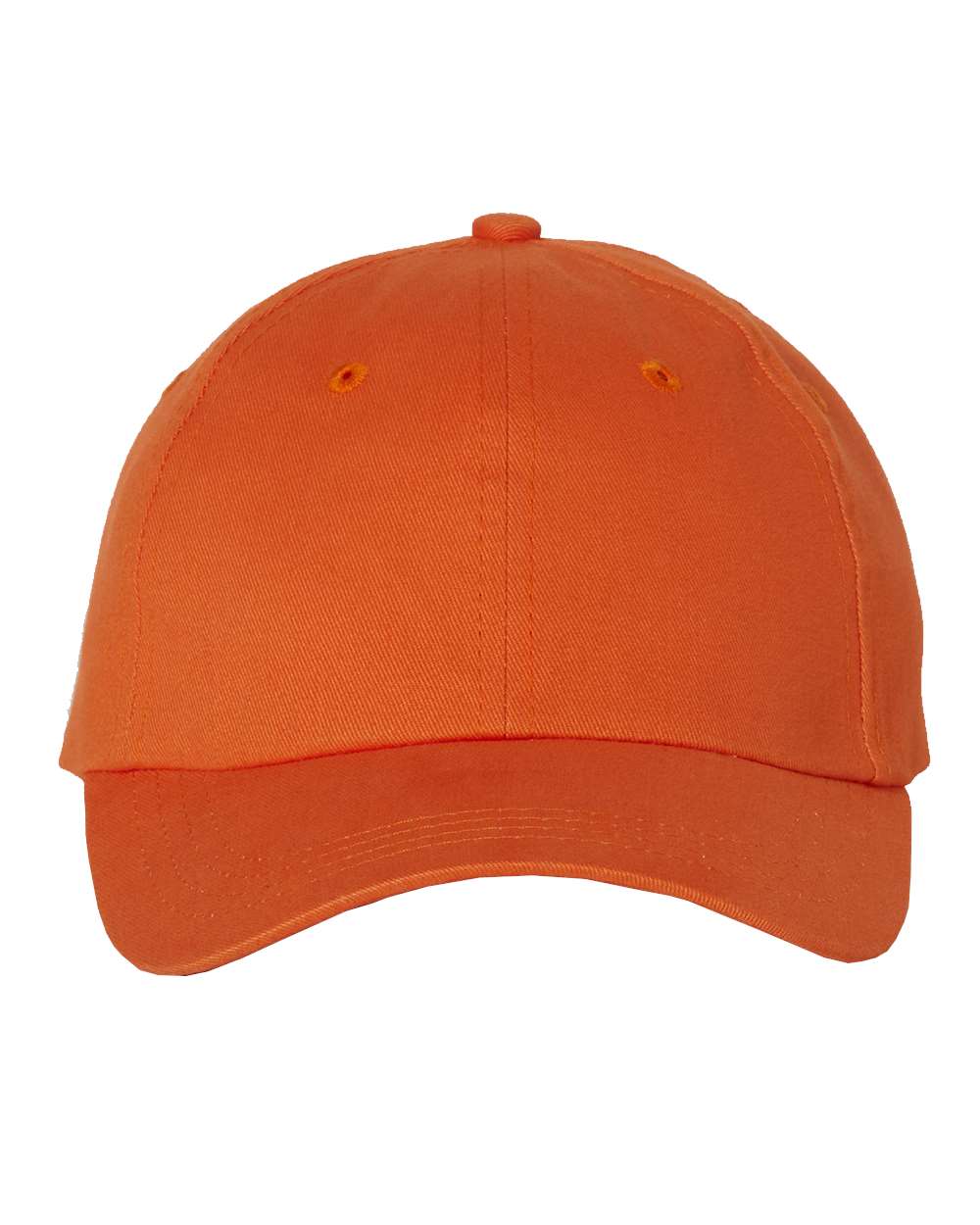 Front View of Orange Econ Cap - 6440
